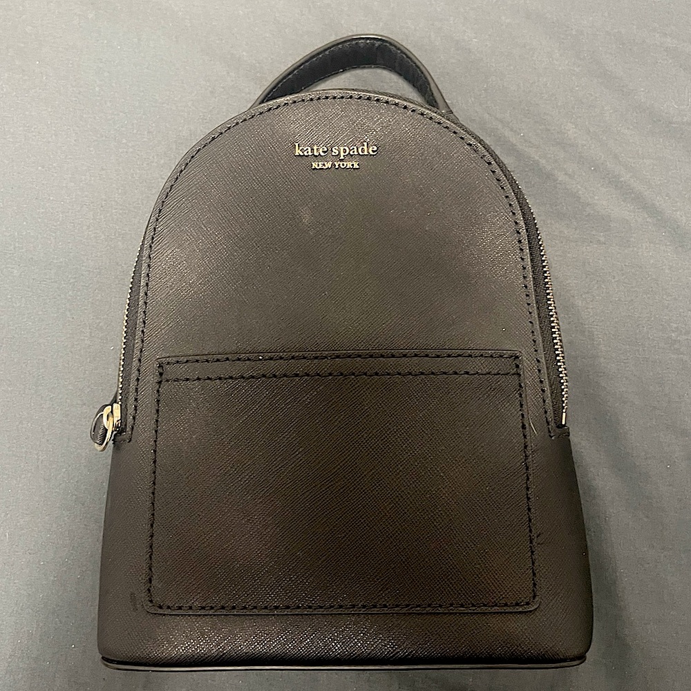 Kate Spade Black Mini Backpack